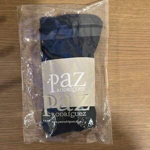 paz rodriguez navy blue infant tights